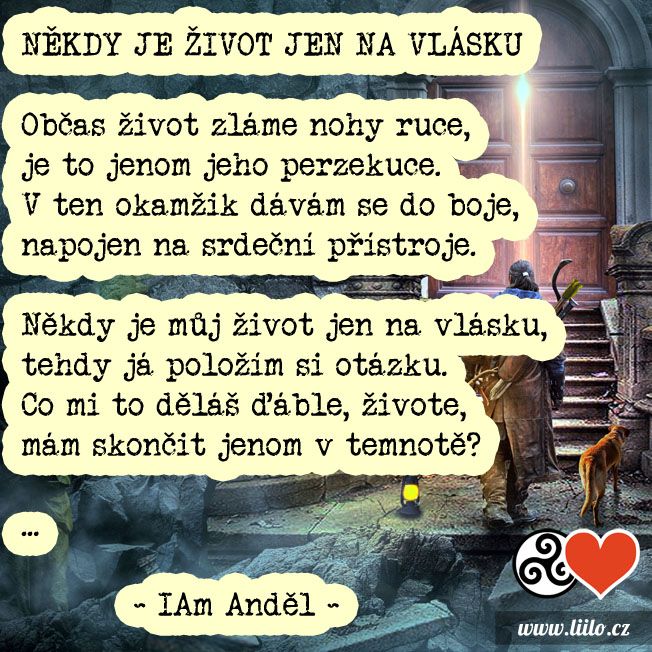 Někdy je život jen na vlásku