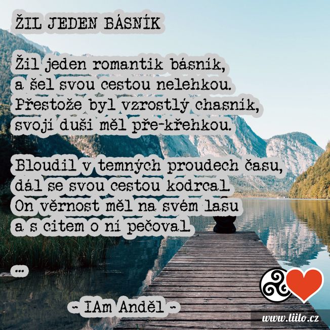 Žil jeden básník