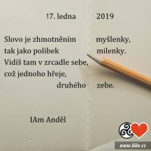 17. ledna 2019 denní verše