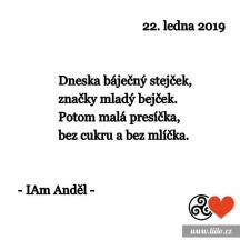 Úterý 22. ledna 2019